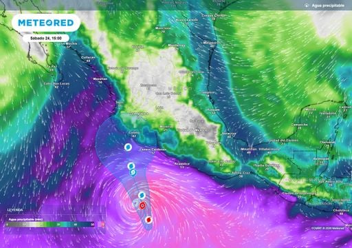 Frente fr&iacute;o n&uacute;mero 3 se disipa al Norte de M&eacute;xico, mientras el hurac&aacute;n Mayor Vance se acerca a costas hoy s&aacute;bado