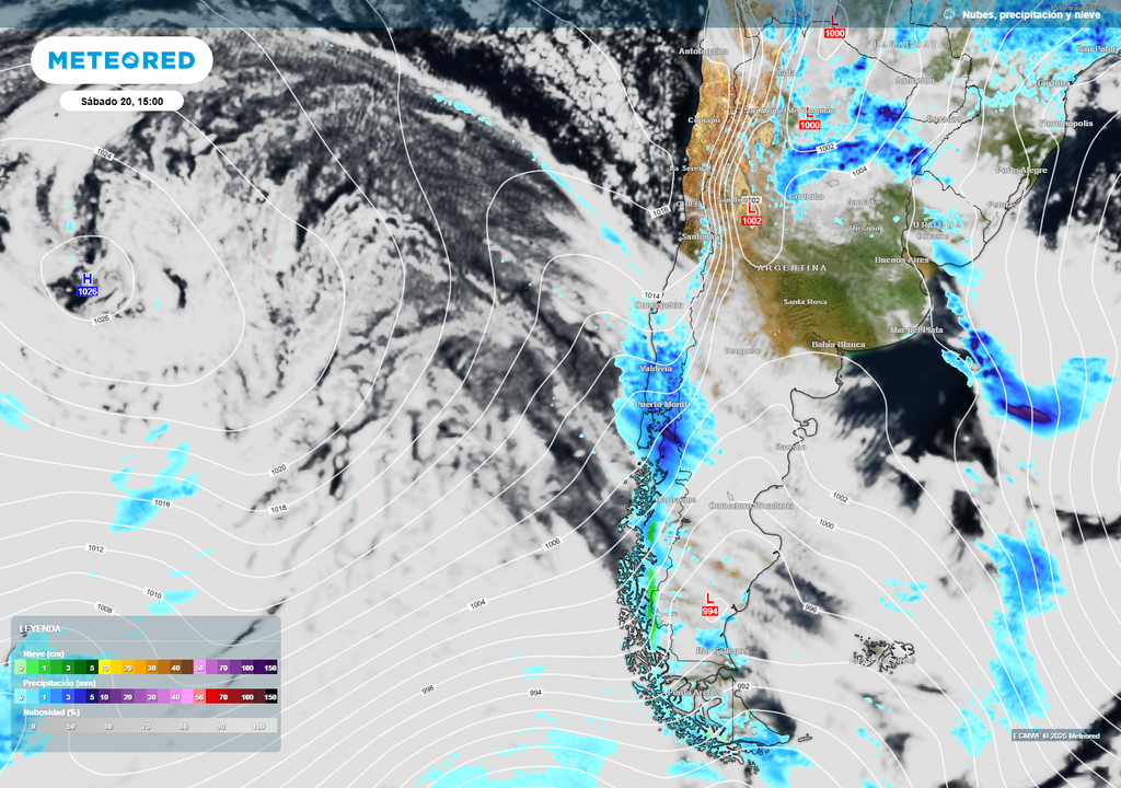 Lluvias previstas Lluvias previstas