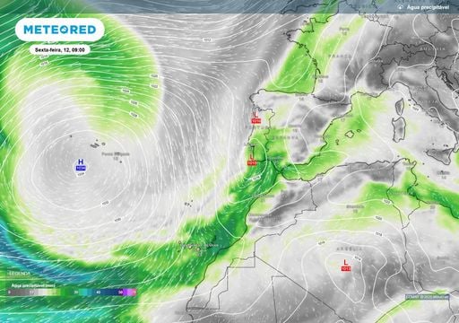 Frentes frias e anticiclone dividem a atenção em Portugal: saiba como estará o tempo esta semana na sua região