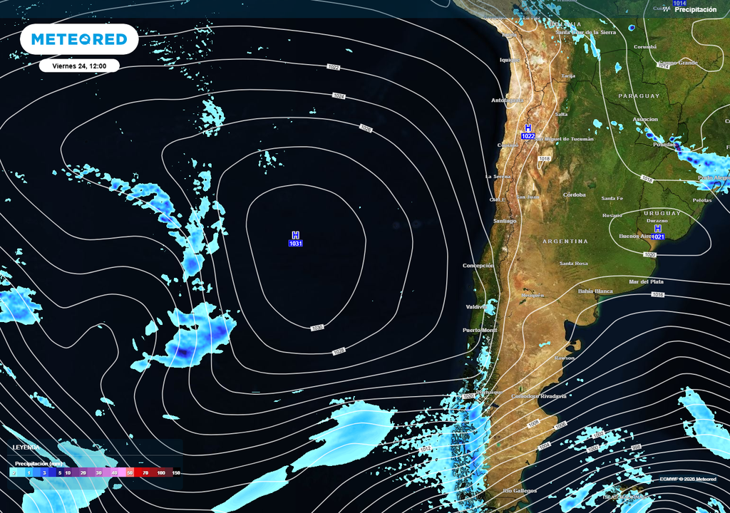 Las altas presiones se establecerán en la segunda mitad de la semana, dejando tiempo estable y con descenso rápido de las temperaturas en el periodo nocturno.