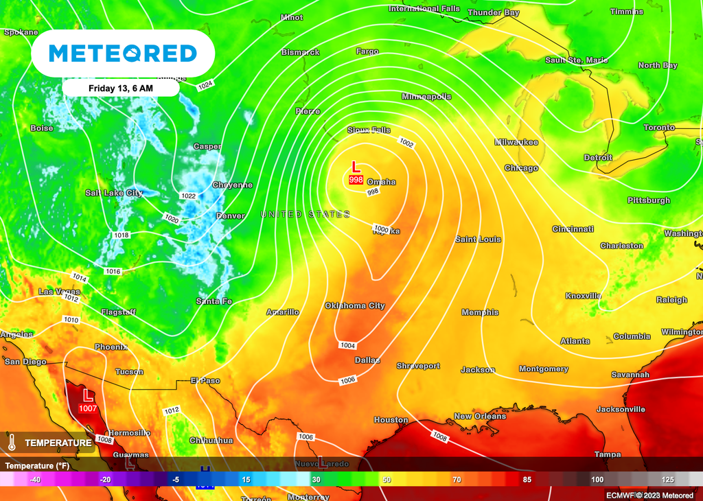 Friday the Thirteenth Comes with Some Scary Weather in the United States