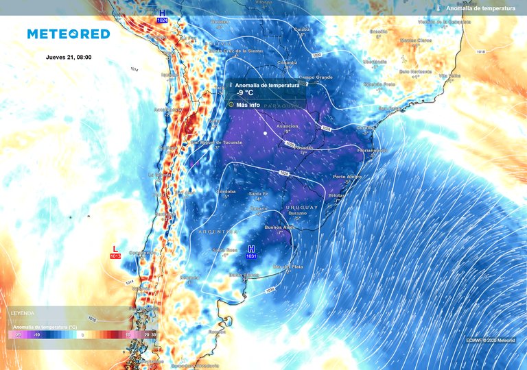 Fr&iacute;o an&oacute;malo y heladas en gran parte de Argentina: &iquest;qu&eacute; provincias tendr&aacute;n las ma&ntilde;anas m&aacute;s g&eacute;lidas esta semana?