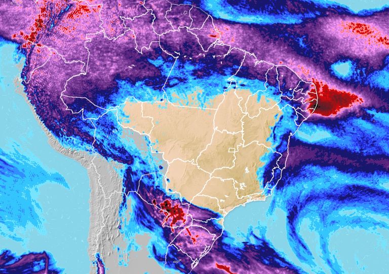 Frio, calor e alertas de tempo severo ao mesmo tempo na Região Sul Frio, calor e alertas de tempo severo ao mesmo tempo na Região Sul