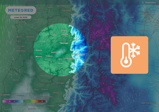 Frío extremo en Santiago: intensas heladas persisten hasta este día. ¿Habrá lluvias la próxima semana?