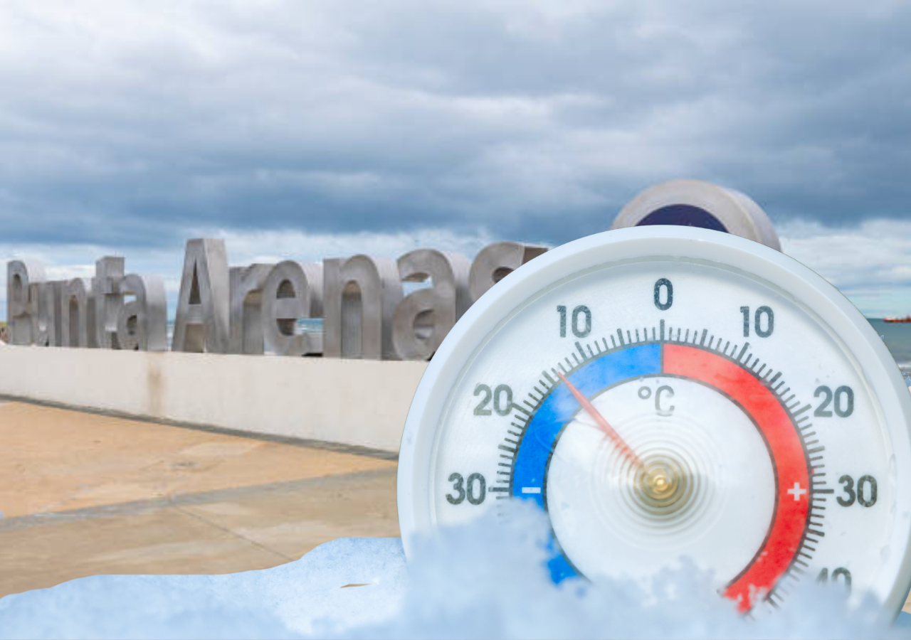 Punta Arenas logró marcar un registro histórico, con la temperatura más gélida de la historia.