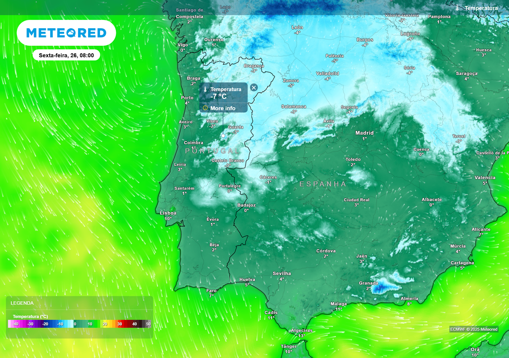 temperatura do ar à superfície