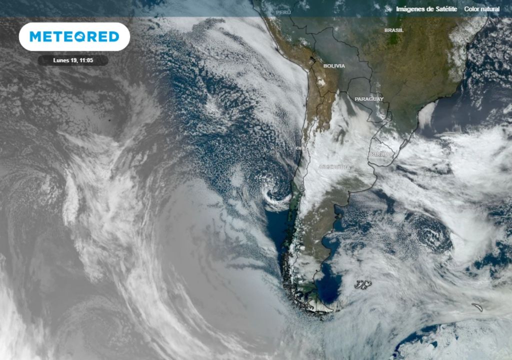 Tiempo clima pronóstico Argentina alerta ciclogénesis lluvias nieve nevadas
