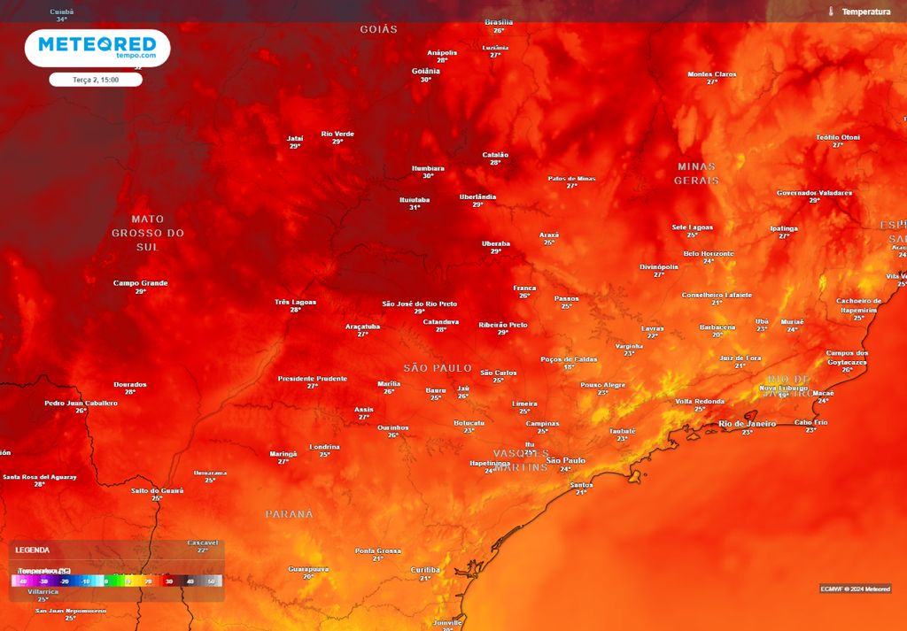 calor no Sudeste calor no Sudeste