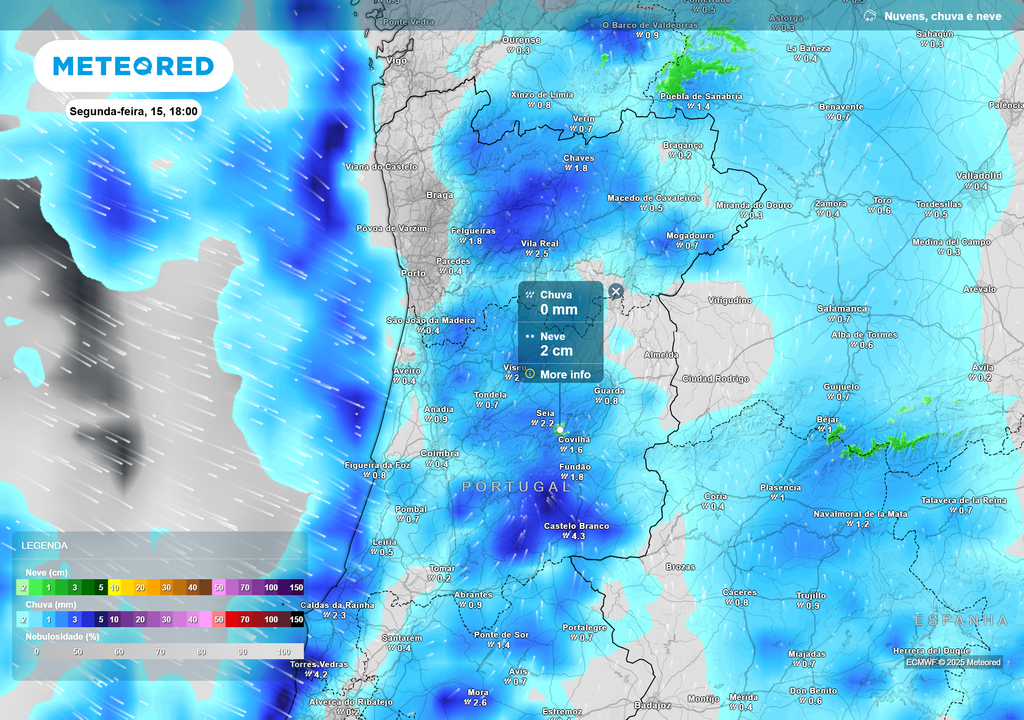 frente fria; chuva e neve prevista frente fria; chuva e neve prevista