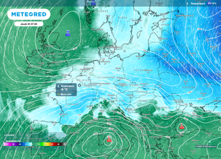 Froid continental entre Moscou et Paris : et si le flux d'Est faisait chuter les temp&eacute;ratures &agrave; -6&deg;C ?