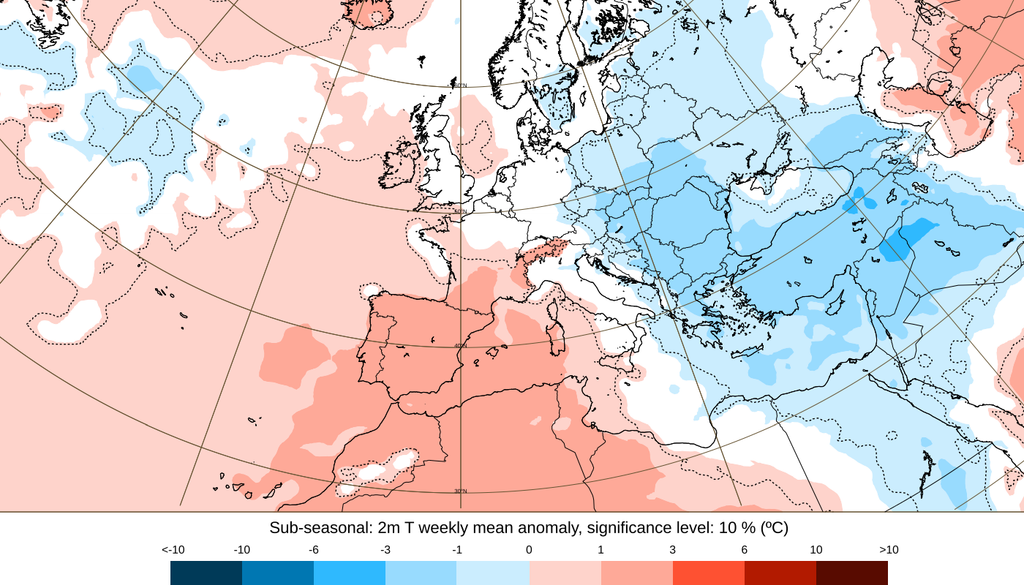 Les températures pourraient repasser au-dessus des normales dès la semaine du 9 au 15 novembre Les températures pourraient repasser au-dessus des normales dès la semaine du 9 au 15 novembre
