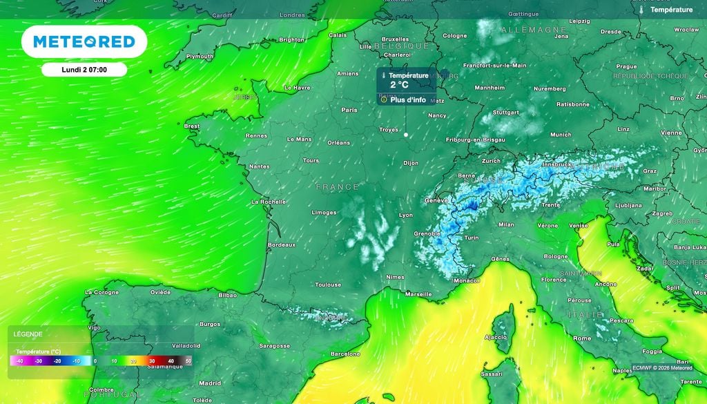 Un peu de froid ces prochaines matinées. Un peu de froid ces prochaines matinées.