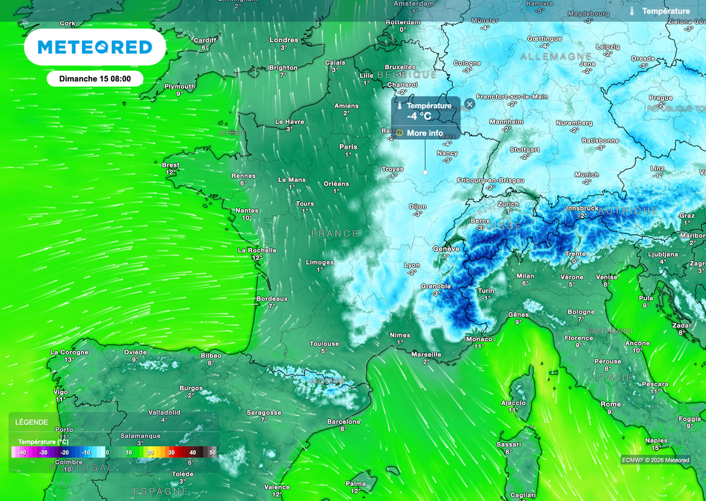 Un froid bien présent dimanche matin !