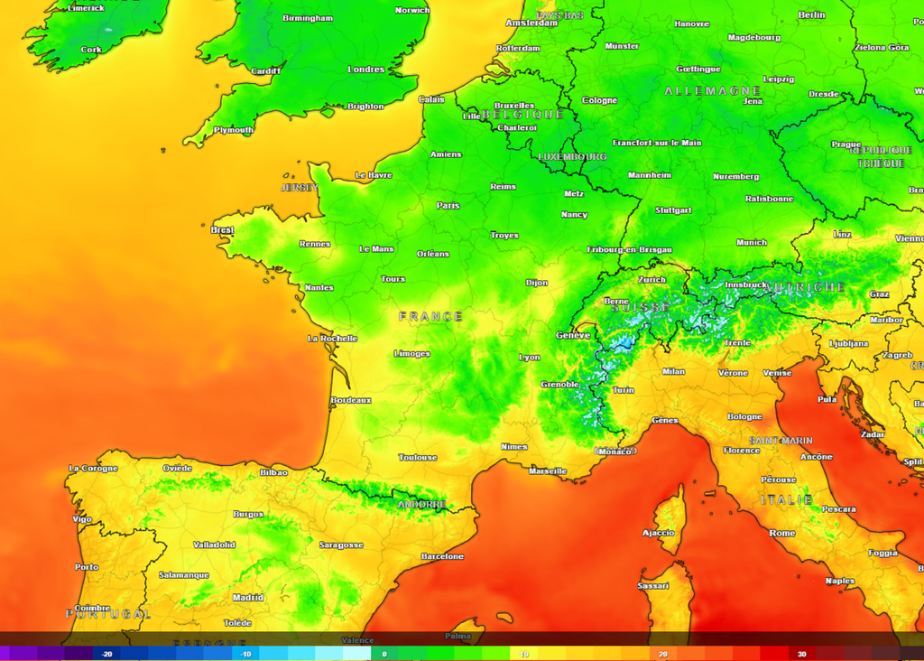 Dimanche matin, la fraîcheur dominera avec souvent moins de 10°C attendus au réveil. Dimanche matin, la fraîcheur dominera avec souvent moins de 10°C attendus au réveil.
