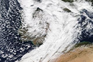 Fronteras entre masas de aire: el frente cálido