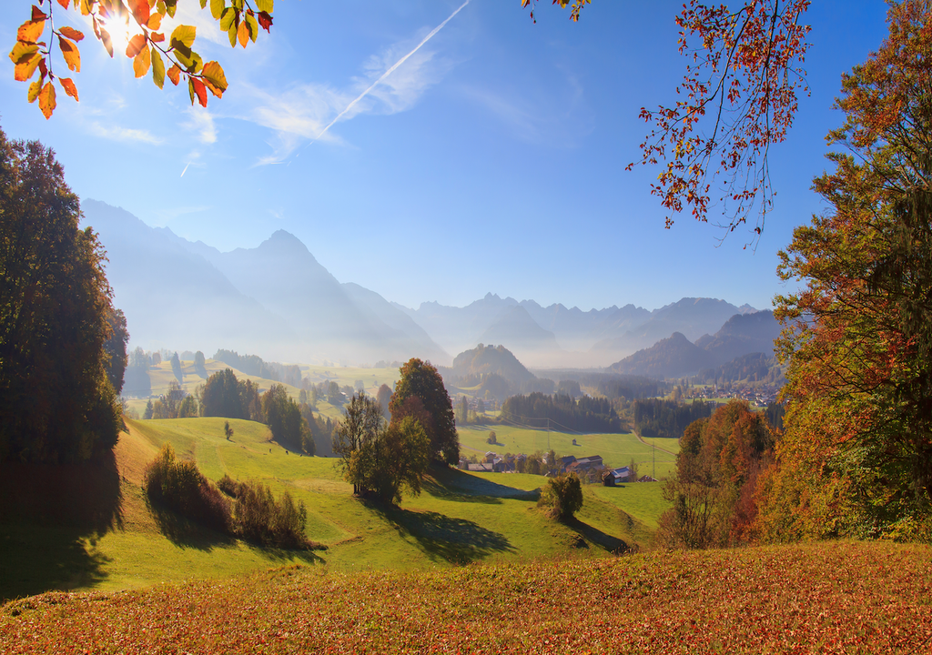 Allgäuer Alpen, Herbst, Deutschland