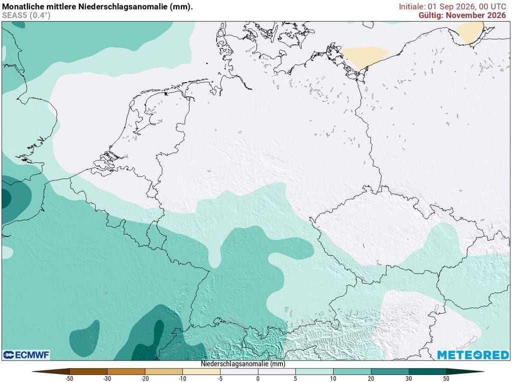 november, wetter, regen Der November kann im Südwesten richtig nass werden.