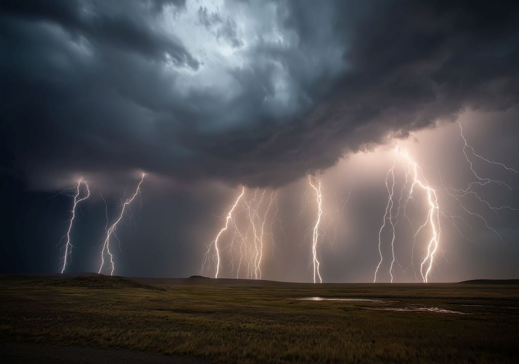 Bei der Frühlingsprognose sticht besonders der Mai hervor. Der könnte die ersten heftigen Gewitter- und Unwetterlagen bringen.