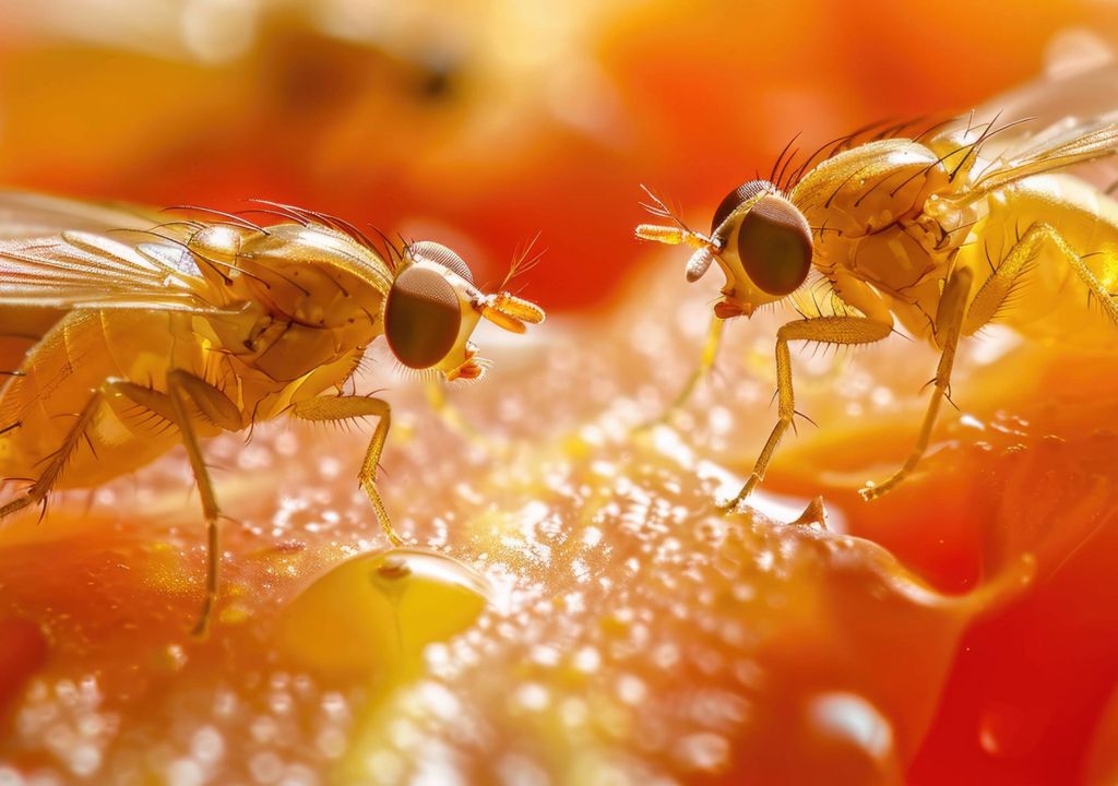 Fruit flies turn a blind eye to danger if sex is available