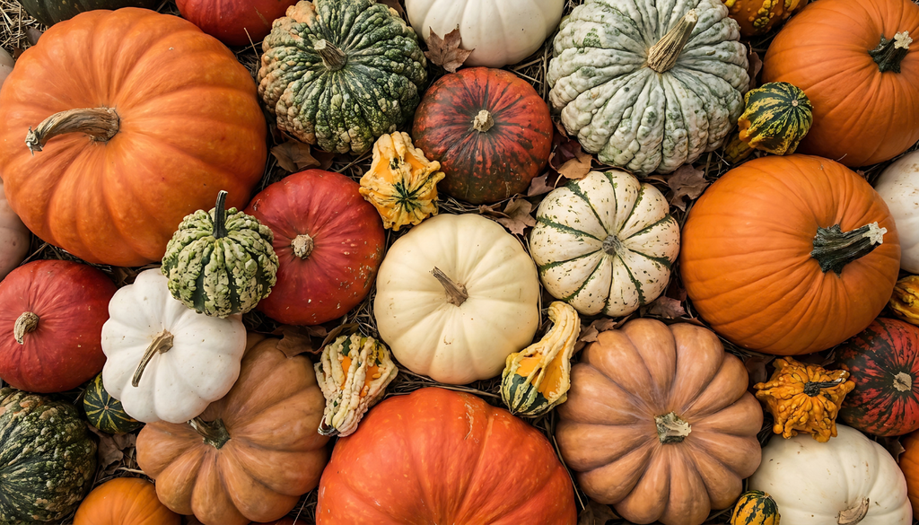 Octubre es uno de los mejores meses para encontrar calabazas de distintos tamaños, colores y variedades, muchas de ellas ideales para cocinar o decorar durante la temporada.