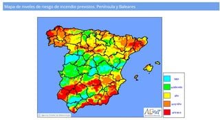 Fuego en Doñana y alrededores