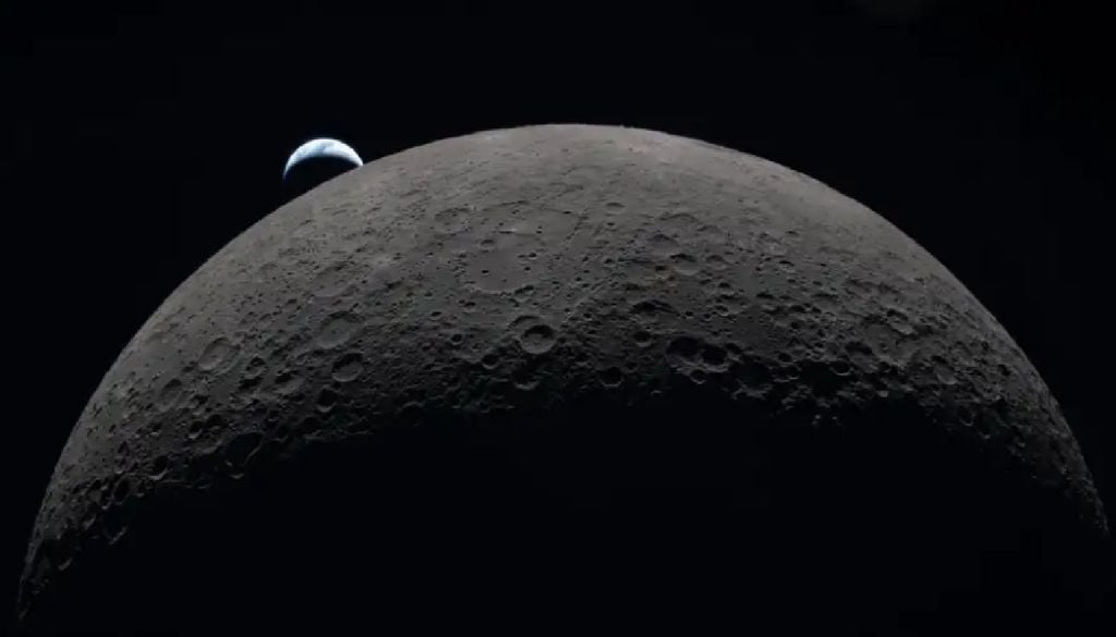 Foto tomada en la misión Artemis II. Créditos: NASA