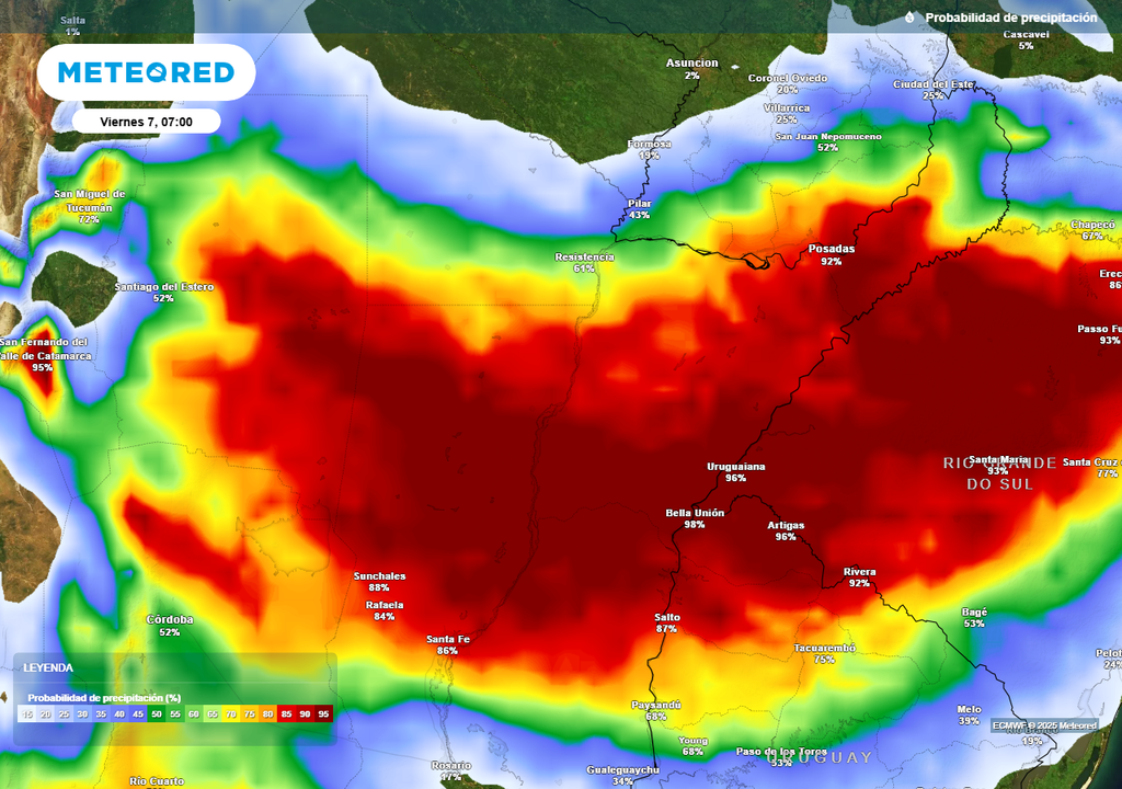 Tormenta, Severa, Alerta, Litoral, Argentina, Pronóstico, Tendencia, Clima