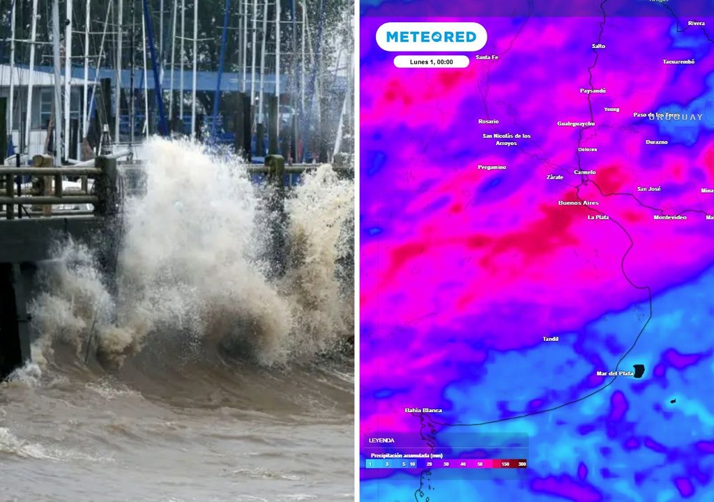 Tiempo Buenos Aires AMBA crecida Río de la Plata lluvias tormentas fuertes alerta SMN Tiempo Buenos Aires AMBA crecida Río de la Plata lluvias tormentas fuertes alerta SMN