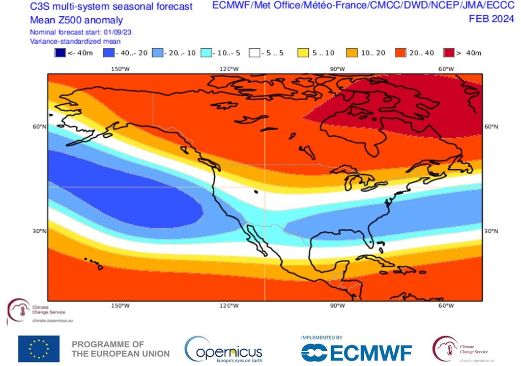 Multi-sistema de pronóstico estacional C3S