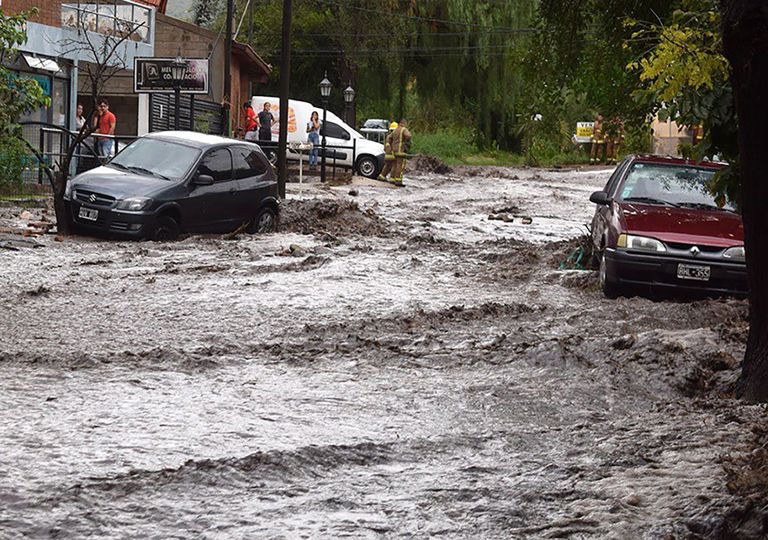 Fuertes temporales con el regreso de las lluvias en Argentina Fuertes temporales con el regreso de las lluvias en Argentina