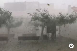 Fuerte tormenta en España