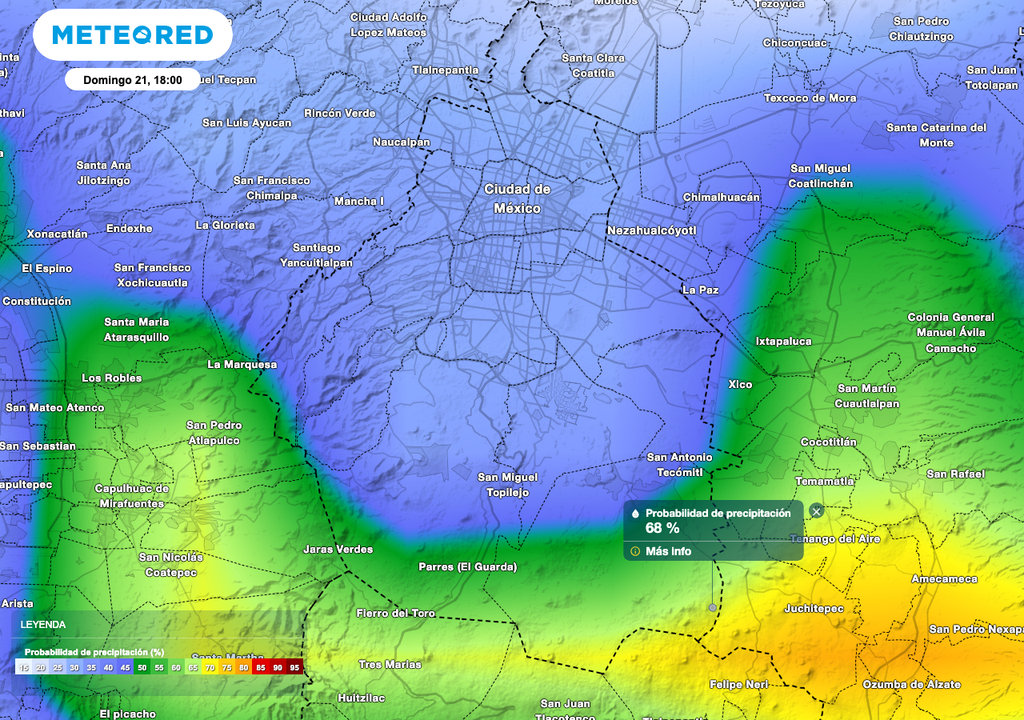 Probabilidad de lluvia
