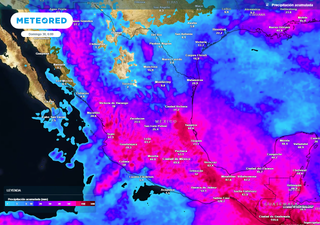 18 de 32 estados mexicanos afectados con lluvias fuertes a torrenciales por distintos fenómenos meteorológicos