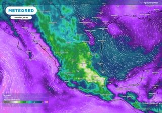 Fuertes lluvias se extender&aacute;n en el Norte, Noreste y Sureste de M&eacute;xico hoy viernes, ayudando a disminuir el calor
