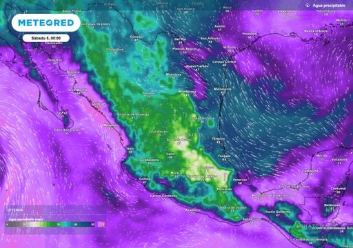 Fuertes lluvias se extender&aacute;n en el Norte, Noreste y Sureste de M&eacute;xico hoy viernes, ayudando a disminuir el calor
