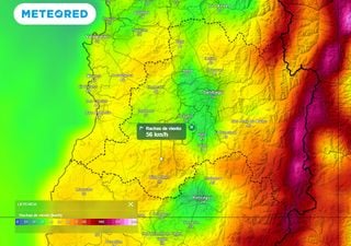 Fuertes rachas de viento de 60 km/h y chubascos para estas comunas de Santiago y la RM durante las Fiestas Patrias 