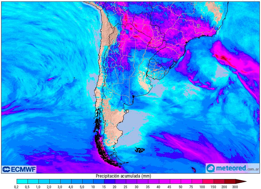 Lluvias Argentina