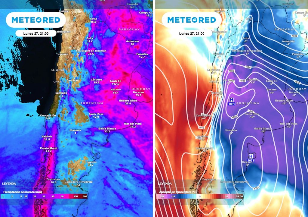 Tiempo Pronóstico clima Argentina alerta SMN tormentas fuertes Tiempo Pronóstico clima Argentina alerta SMN tormentas fuertes