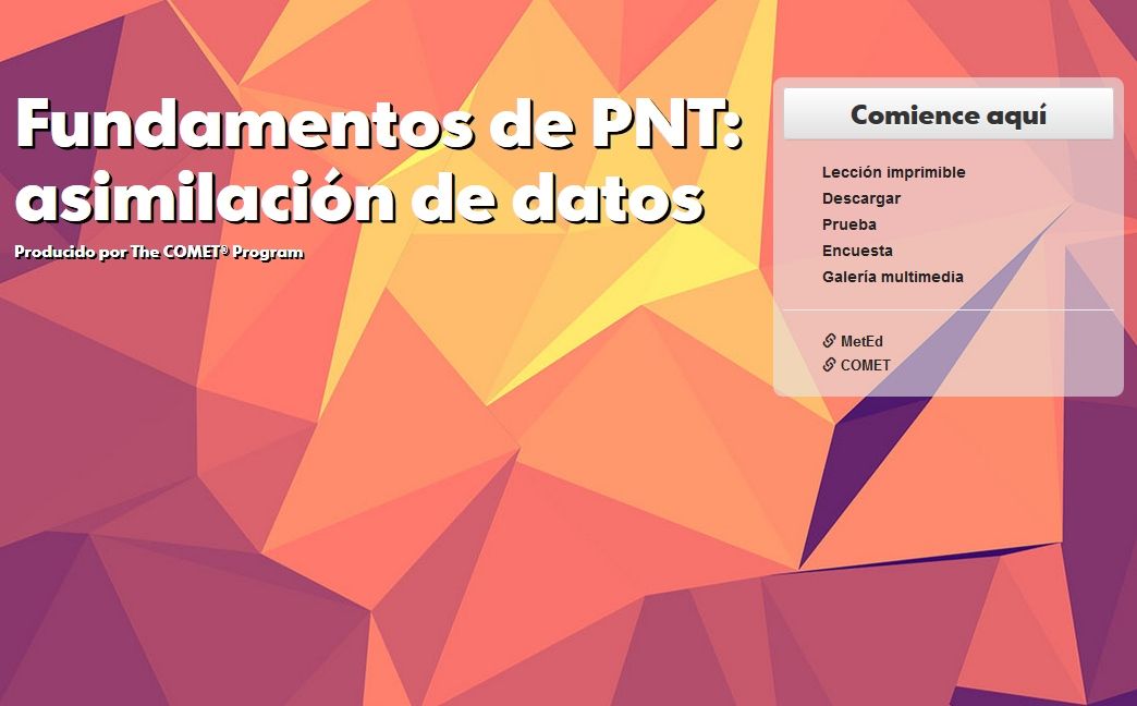 Fundamentos De Pnt: Asimilación De Datos
