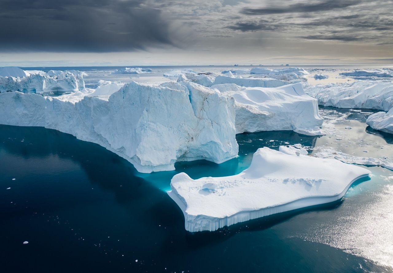 Una rapida fusione dei ghiacciai e delle calotte glaciali polari avrebbe conseguenze molto pesanti sull'innalzamento del livello marino.