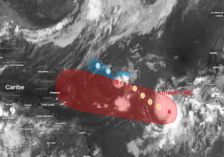 Una futura y rara tormenta tropical, Tammy, podría amenazar a zonas del Caribe