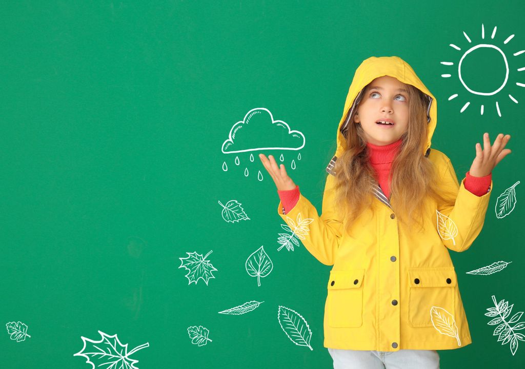 Future forecast; children give insight into future weather