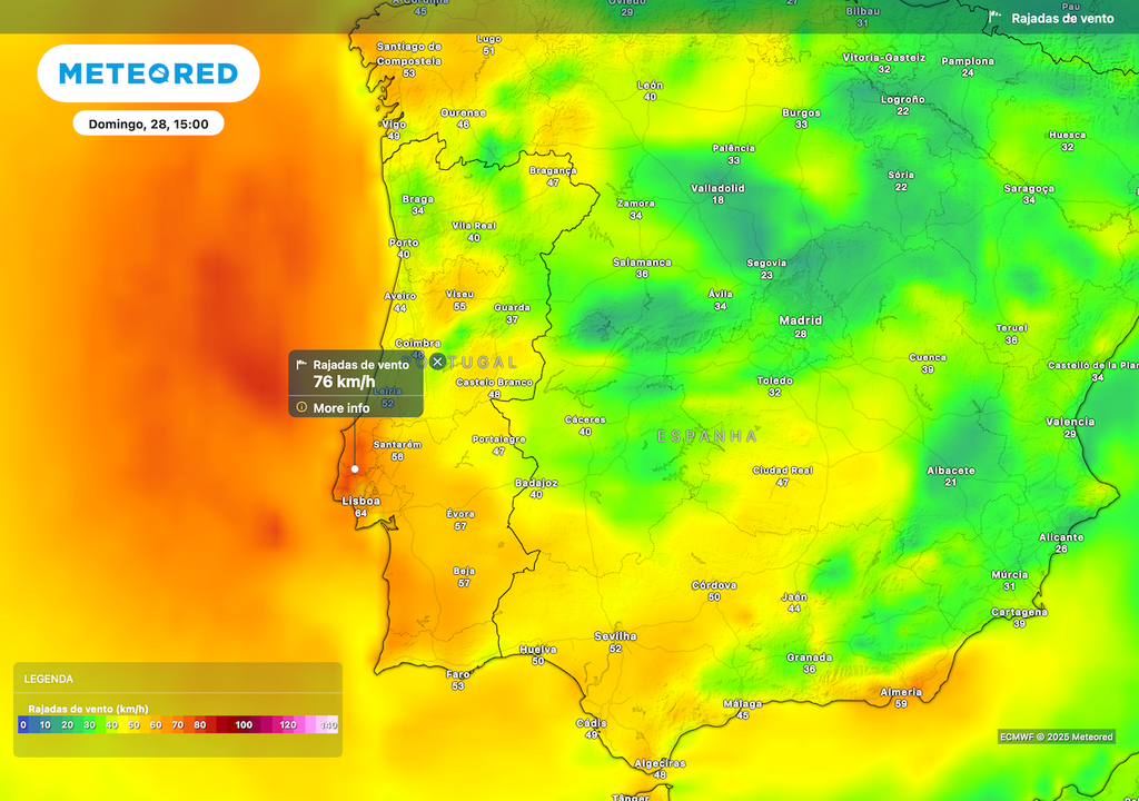 Todos os distritos Litorais ainda com aviso amarelo do IPMA até às 18h devido a rajadas de vento. Todos os distritos Litorais ainda com aviso amarelo do IPMA até às 18h devido a rajadas de vento.