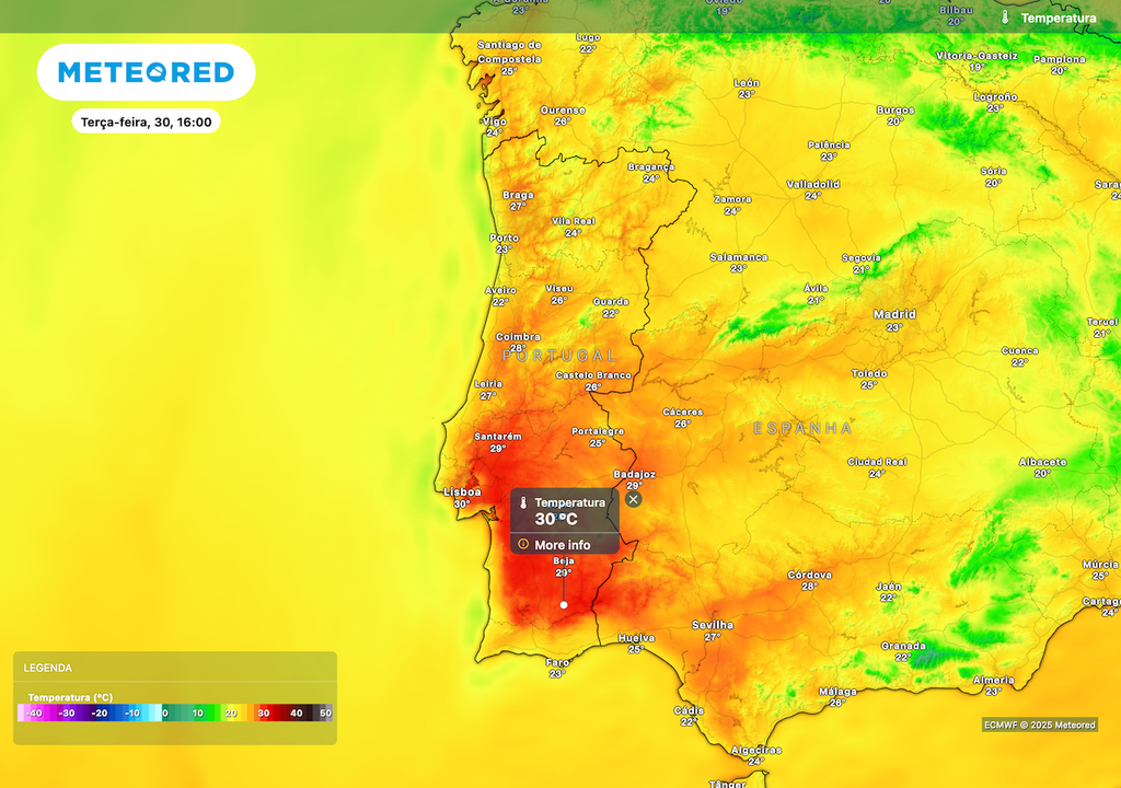 Temperaturas sobem nos próximos dias até aos 30 ºC. Temperaturas sobem nos próximos dias até aos 30 ºC.