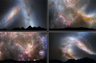 Galaxia vecina que avanza hacia nosotros a 400,000 km/h: el futuro choque cósmico