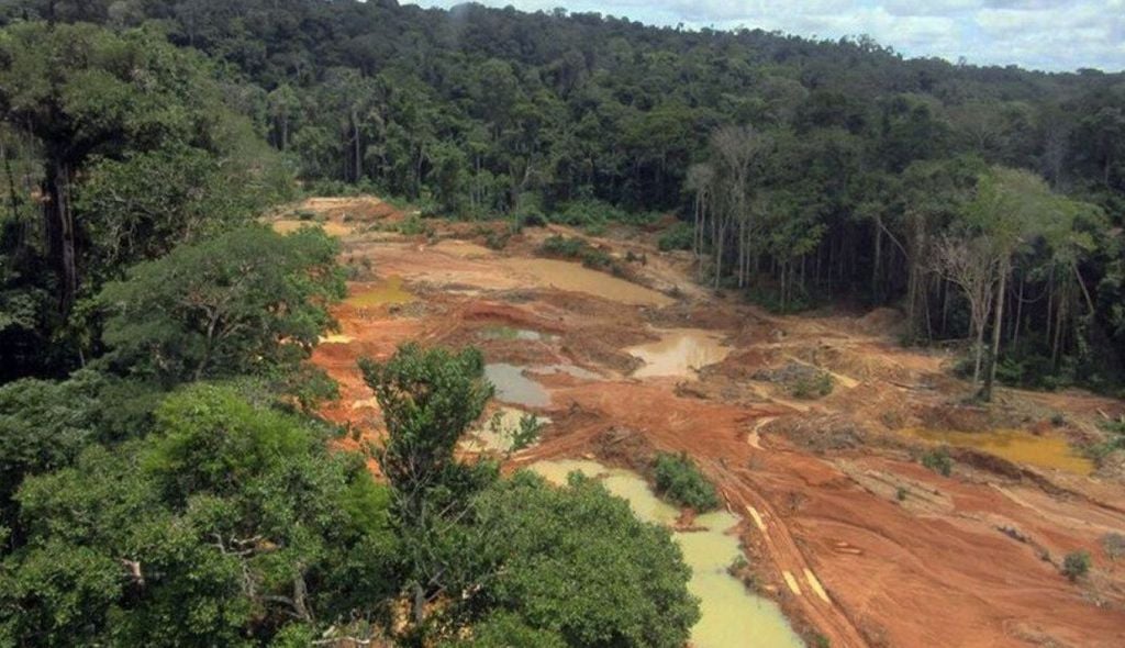 Garimpo ilegal em terras indígenas na Amazônia cresceu mais de 500%. Foto: Nacho Doce/Agência Brasil ... - Veja mais em https://portalamazonia.com/amazonia/aumento-garimpo-terras-indigenas-ipam/ Garimpo ilegal em terras indígenas na Amazônia cresceu mais de 500%. Crédito: Nacho Doce/Agência Brasill