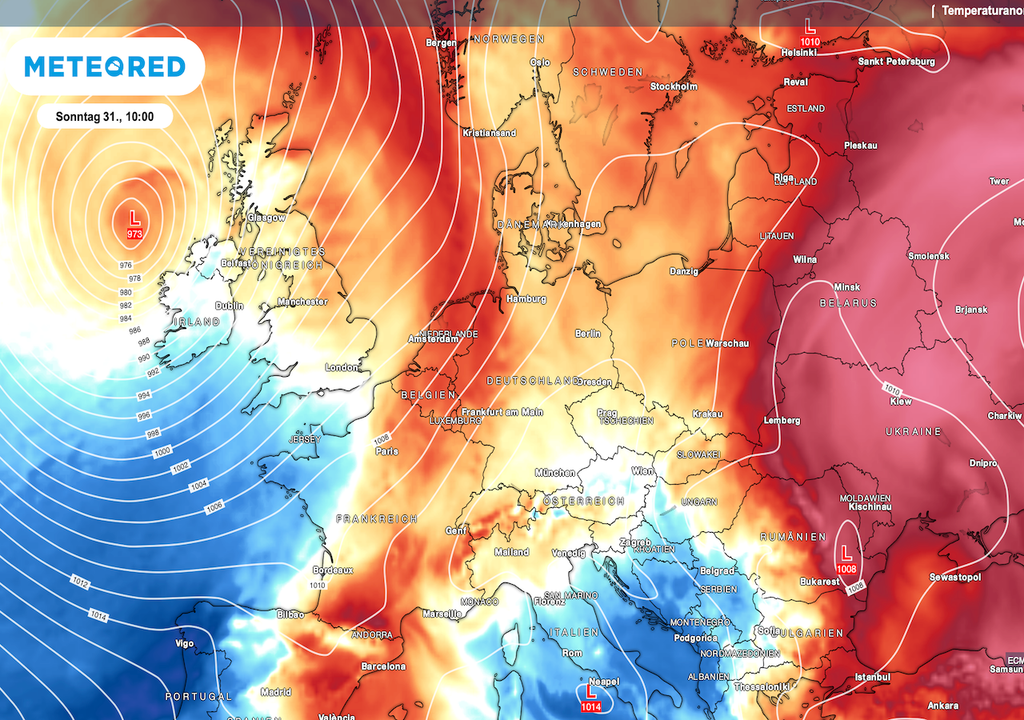 Ulrich, Mareike, Atlantik, Hoch, Osteuropa, Settermacher, Septemberwoche, Deutschland