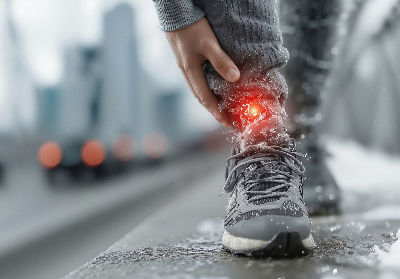Gerade bei Kälte können die Gelenke schmerzen (Foto: Adobe Stock)