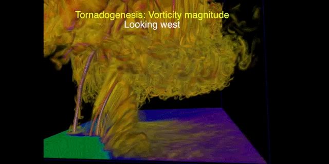 Génesis y mantenimiento de un tornado EF5 embebido dentro de una supercélula