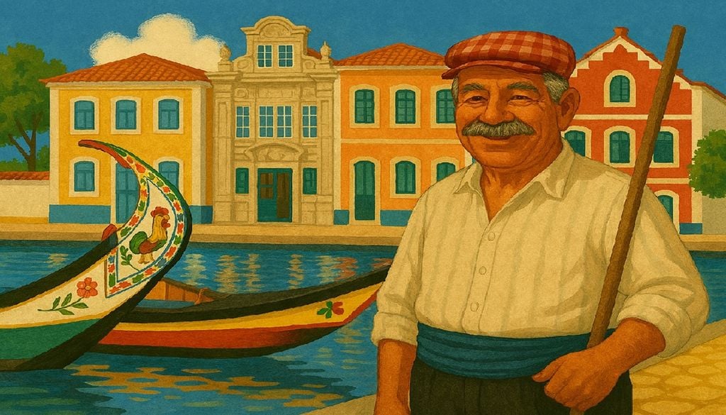 Um habitante de Aveiro é um aveirense. Imagem gerada por IA: Copilot/Microsoft